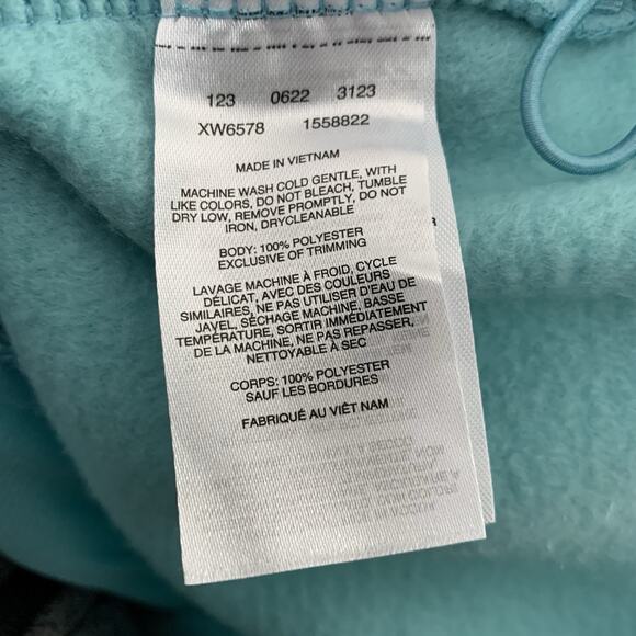 Columbia Sawyer Rapids Full Zip Fleece Jacket Womens Plus 3X Aqua Blue - Picture 4 of 6